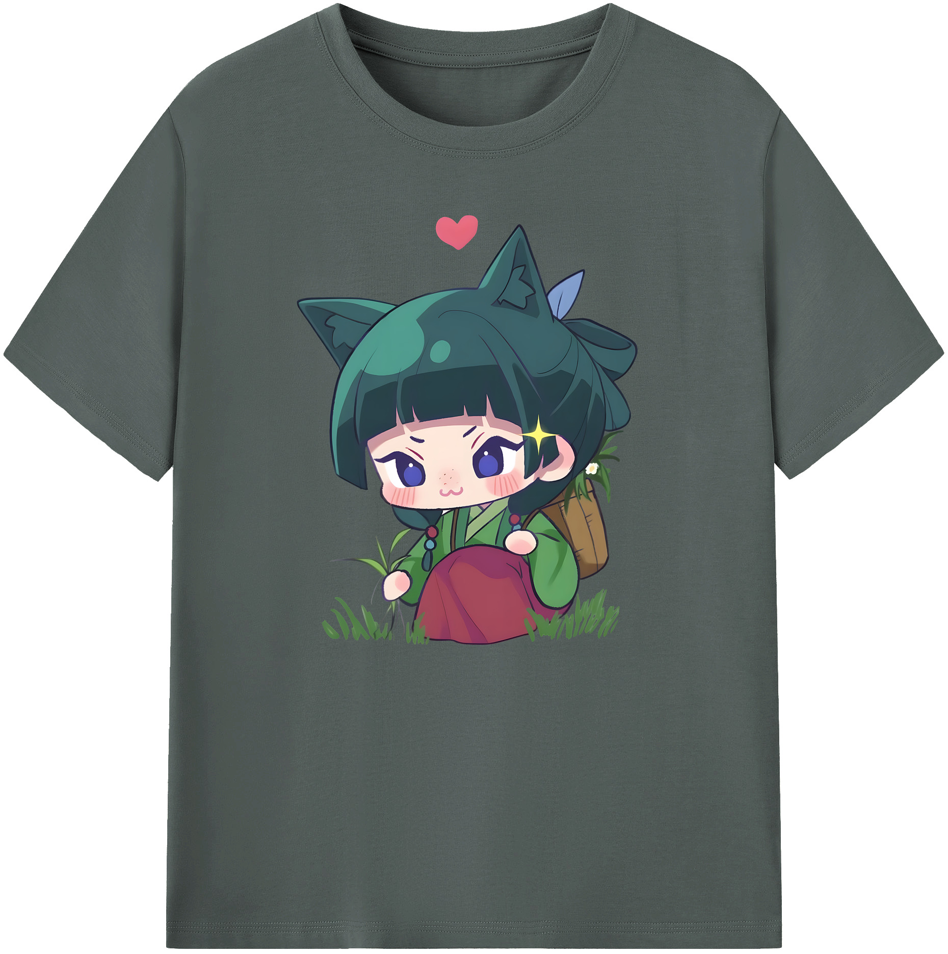 （画像用） 薬屋のひとりごと The Apothecary Diaries 綿100％ メンズ半袖Tシャツ｜肌触りやわらか＆通気性